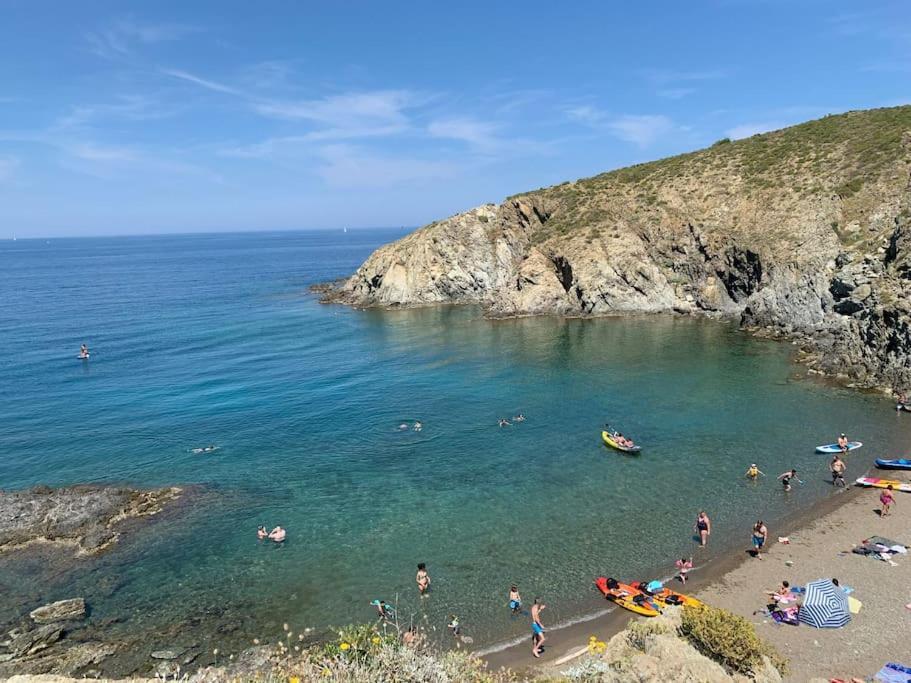 Superbe Appt Vue Mer Climatise Banyuls-sur-Mer Exterior foto